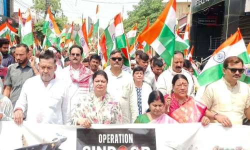 गाजीपुर:ऑपरेशन सिंदूर की कामयाबी पर भाजपा ने निकाली तिरंगा शौर्य यात्रा*