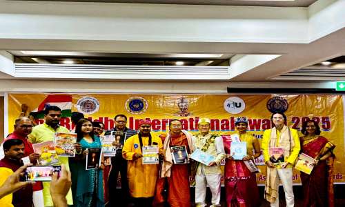 26 मई को बैंकॉक में गूंजा भारत का आध्यात्मिक स्वर: संत डॉ. सौरभ पाण्डेय पर नौ पुस्तकों का ऐतिहासिक विमोचन संपन्न